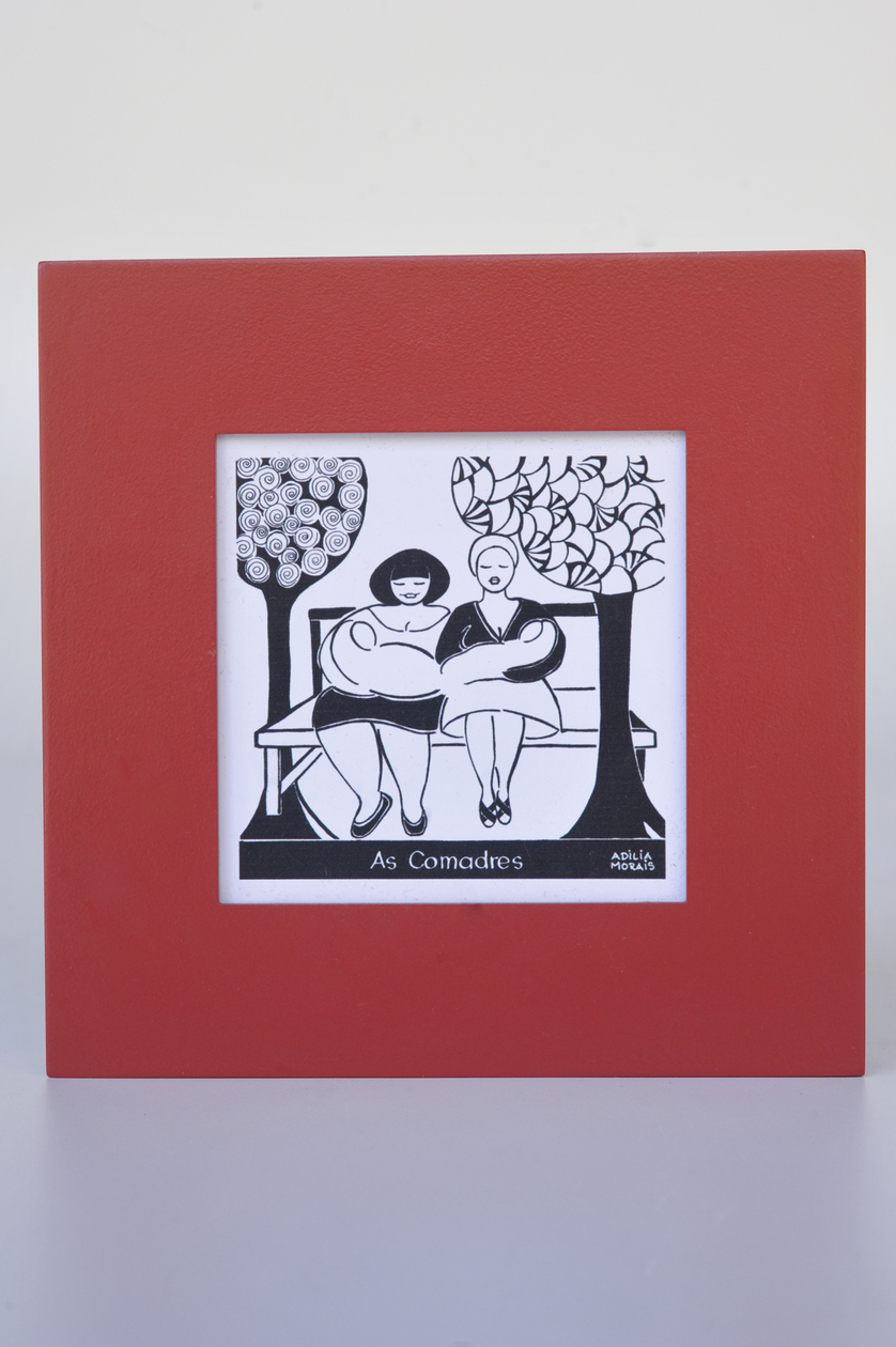 Quadro - 'As Comadres' em Madeira - Image 2