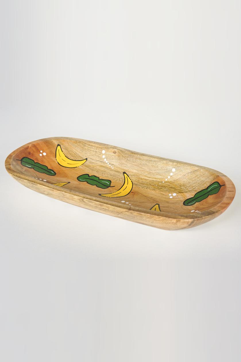 Gamela – Banana Rústica em Madeira